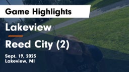 Lakeview  vs Reed City (2) Game Highlights - Sept. 19, 2023