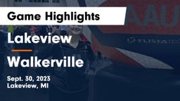 Lakeview  vs Walkerville  Game Highlights - Sept. 30, 2023