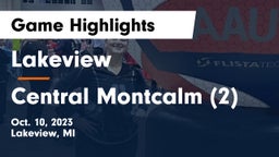 Lakeview  vs Central Montcalm (2) Game Highlights - Oct. 10, 2023