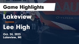 Lakeview  vs Lee High Game Highlights - Oct. 24, 2023