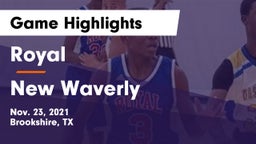 Royal  vs New Waverly  Game Highlights - Nov. 23, 2021