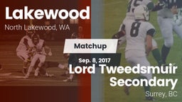 Matchup: Lakewood  vs. Lord Tweedsmuir Secondary 2017
