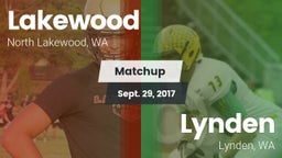 Matchup: Lakewood  vs. Lynden  2017