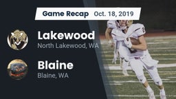 Recap: Lakewood  vs. Blaine  2019