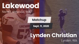 Matchup: Lakewood  vs. Lynden Christian  2020