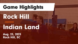 Rock Hill  vs Indian Land  Game Highlights - Aug. 23, 2023