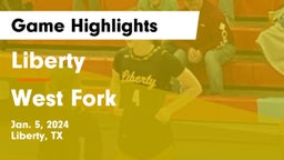 Liberty  vs West Fork  Game Highlights - Jan. 5, 2024