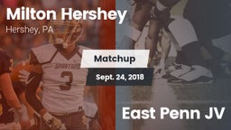 Matchup: Milton Hershey High vs. East Penn JV 2018