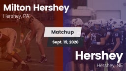 Matchup: Milton Hershey High vs. Hershey  2020