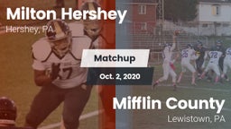 Matchup: Milton Hershey High vs. Mifflin County  2020