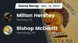 Recap: Milton Hershey  vs. Bishop McDevitt  2023