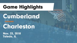 Cumberland  vs Charleston  Game Highlights - Nov. 23, 2018
