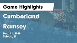 Cumberland  vs Ramsey Game Highlights - Dec. 11, 2018