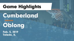 Cumberland  vs Oblong Game Highlights - Feb. 5, 2019