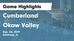 Cumberland  vs Okaw Valley  Game Highlights - Dec. 26, 2019