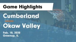 Cumberland  vs Okaw Valley  Game Highlights - Feb. 18, 2020