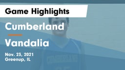 Cumberland  vs Vandalia Game Highlights - Nov. 23, 2021