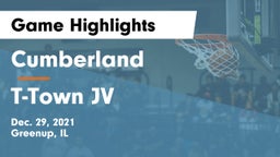 Cumberland  vs T-Town JV Game Highlights - Dec. 29, 2021