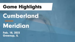 Cumberland  vs Meridian  Game Highlights - Feb. 18, 2023