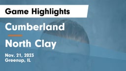 Cumberland  vs North Clay  Game Highlights - Nov. 21, 2023