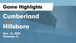 Cumberland  vs Hillsboro  Game Highlights - Dec. 16, 2023