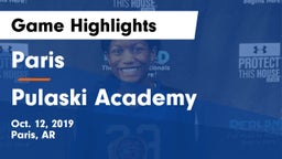 Paris  vs Pulaski Academy Game Highlights - Oct. 12, 2019