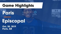 Paris  vs Episcopal Game Highlights - Oct. 30, 2019