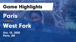 Paris  vs West Fork  Game Highlights - Oct. 15, 2020