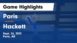 Paris  vs Hackett  Game Highlights - Sept. 26, 2023