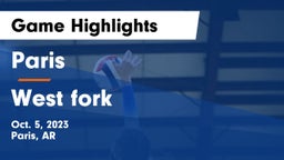 Paris  vs West fork Game Highlights - Oct. 5, 2023