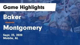 Baker  vs Montgomery  Game Highlights - Sept. 23, 2020