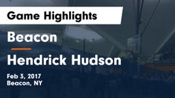 Beacon  vs Hendrick Hudson  Game Highlights - Feb 3, 2017