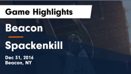 Beacon  vs Spackenkill  Game Highlights - Dec 31, 2016