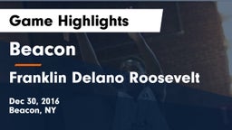 Beacon  vs Franklin Delano Roosevelt Game Highlights - Dec 30, 2016