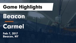 Beacon  vs Carmel  Game Highlights - Feb 7, 2017