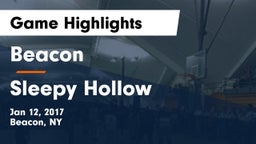 Beacon  vs Sleepy Hollow Game Highlights - Jan 12, 2017