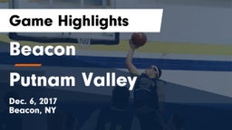 Beacon  vs Putnam Valley  Game Highlights - Dec. 6, 2017