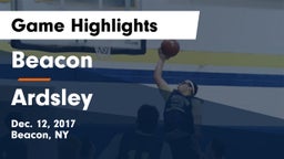 Beacon  vs Ardsley  Game Highlights - Dec. 12, 2017