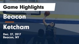 Beacon  vs Ketcham Game Highlights - Dec. 27, 2017