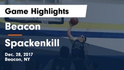 Beacon  vs Spackenkill Game Highlights - Dec. 28, 2017