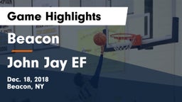 Beacon  vs John Jay EF Game Highlights - Dec. 18, 2018