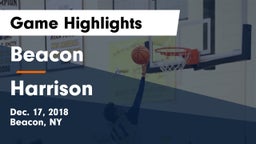 Beacon  vs Harrison  Game Highlights - Dec. 17, 2018