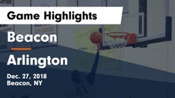 Beacon  vs Arlington  Game Highlights - Dec. 27, 2018