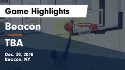 Beacon  vs TBA Game Highlights - Dec. 30, 2018