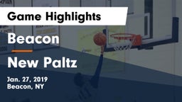 Beacon  vs New Paltz  Game Highlights - Jan. 27, 2019