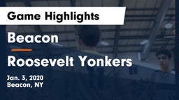 Beacon  vs Roosevelt Yonkers Game Highlights - Jan. 3, 2020