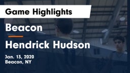 Beacon  vs Hendrick Hudson  Game Highlights - Jan. 13, 2020