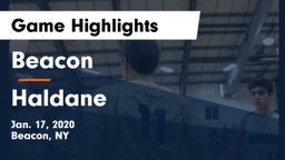 Beacon  vs Haldane  Game Highlights - Jan. 17, 2020