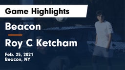Beacon  vs Roy C Ketcham Game Highlights - Feb. 25, 2021