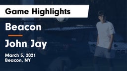 Beacon  vs John Jay  Game Highlights - March 5, 2021